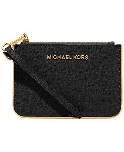 michael kors specchio black wallet|MICHAEL Michael Kors Specchio Jet Set Travel Small Wristlet in .